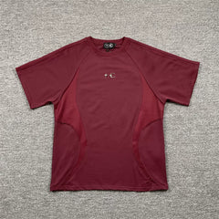 THUG CLUB Patchwork Short-Sleeved T-shirt