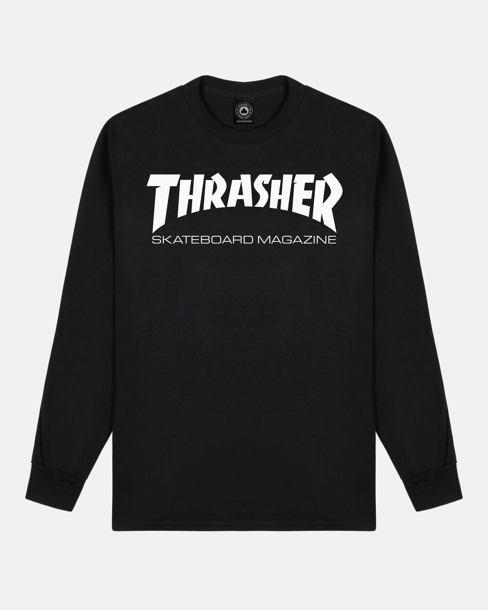 SKATE MAG - LONGSLEEVE - BLACK