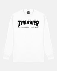 SKATE MAG - LONGSLEEVE - WHITE
