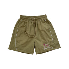 THUG CLUB Nylon Logo Track Shorts