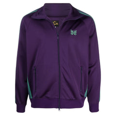 Needles Purple Green‑Stripe Track Jacket