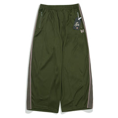 Needles Olive Side‑Stripe Track Pants