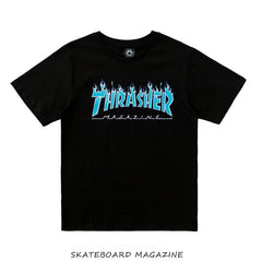 Flame T-SHIRT - BLACK
